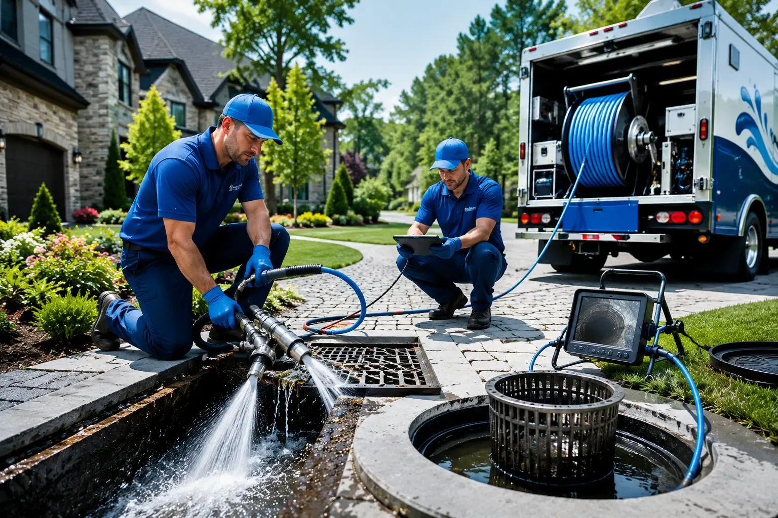 Local outdoor drain cleaning professionals in Brooklyn, CT