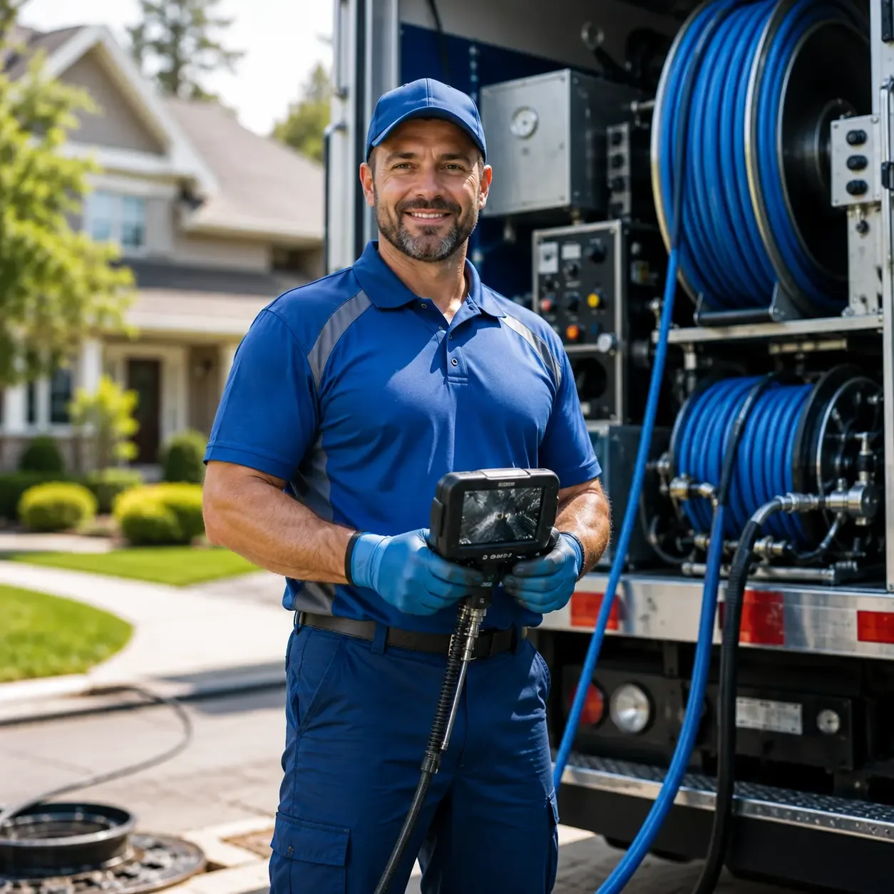 Local outdoor drain cleaning specialists in Brooklyn, CT